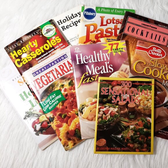 80s 90s Vintage Recipes Cook Book Magazines Booklet Collection Assortment - Picture 5 of 8